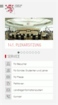 Mobile Screenshot of hessischer-landtag.de